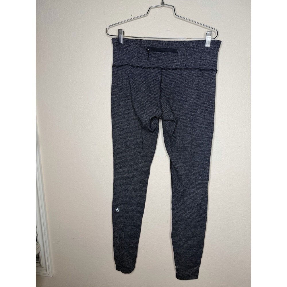 Lululemon Wunder Under Leggings Size 10 Heathered Herringbone High Rise